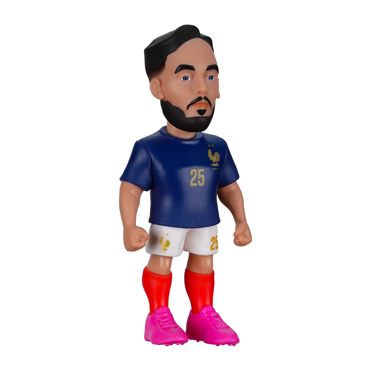 Minix Football Stars France 5-Pack 7 cm (Mbappé, Dembelé, Barcola, Doué, Cherki)