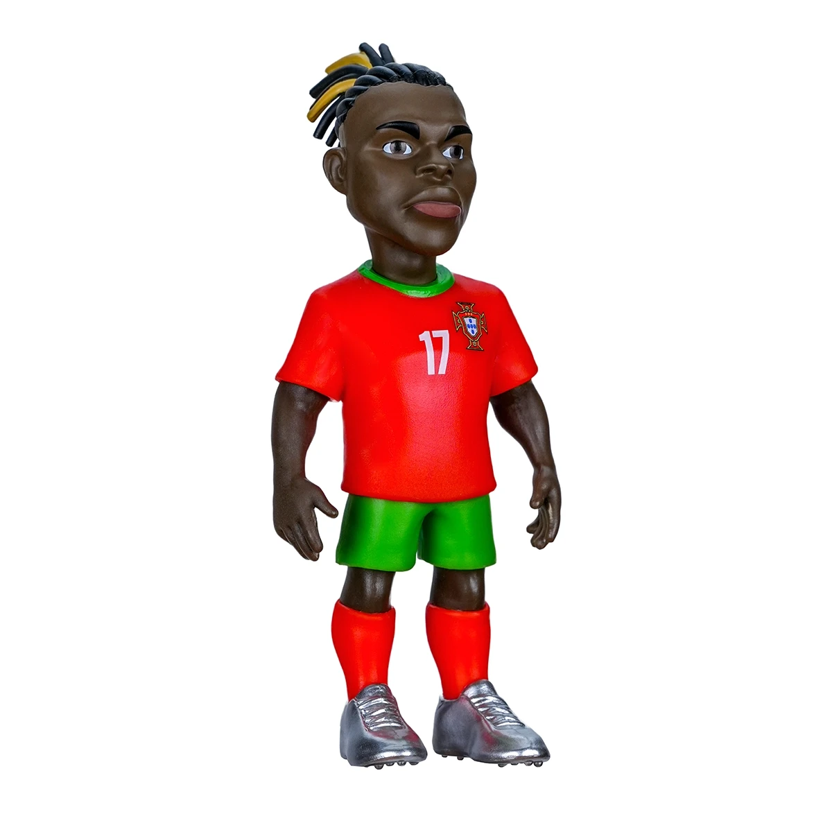 Minix Football Stars Portugal 5-Pack 7 cm (Cristiano, Joao Neves, Bernardo Silba, Vitinha, Nuno Mendes)
