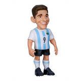 Minix Football Stars Argentina 5-Pack 7 cm (Messi, Lautaro, Julián, Mastantuono, Dibu)
