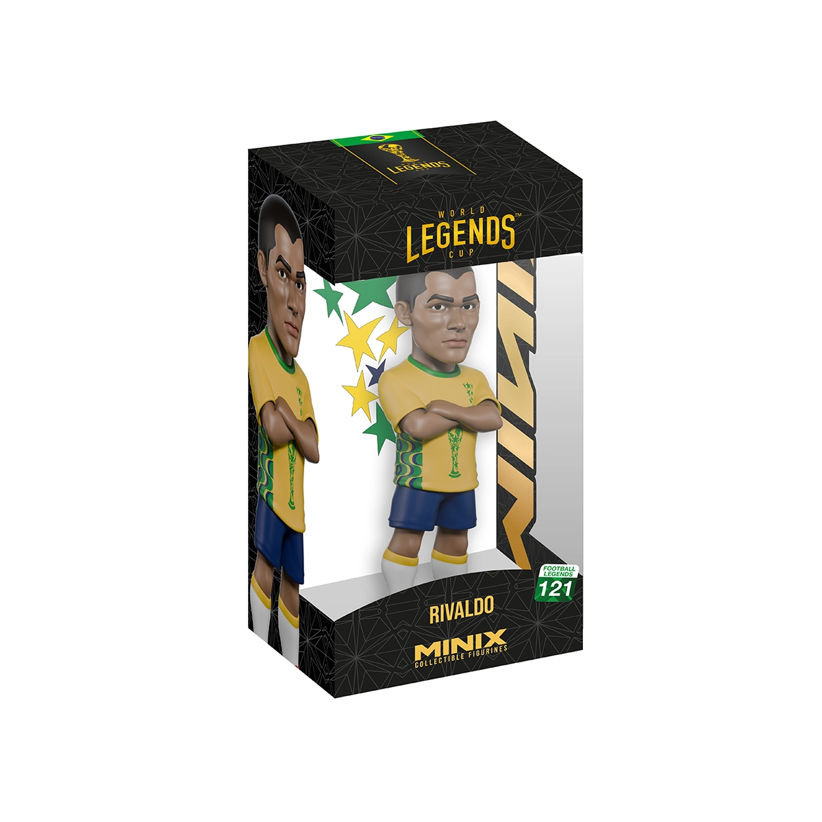 Minix Football Legends Brazil Rivaldo 12 Cm