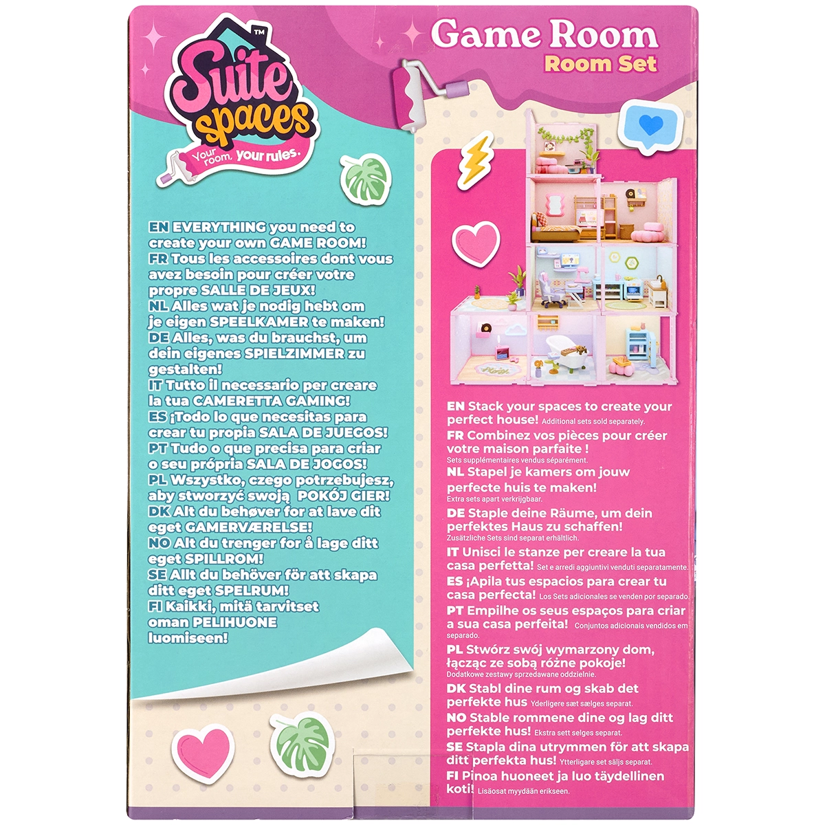 Suite Spaces Game Room Set (12L)