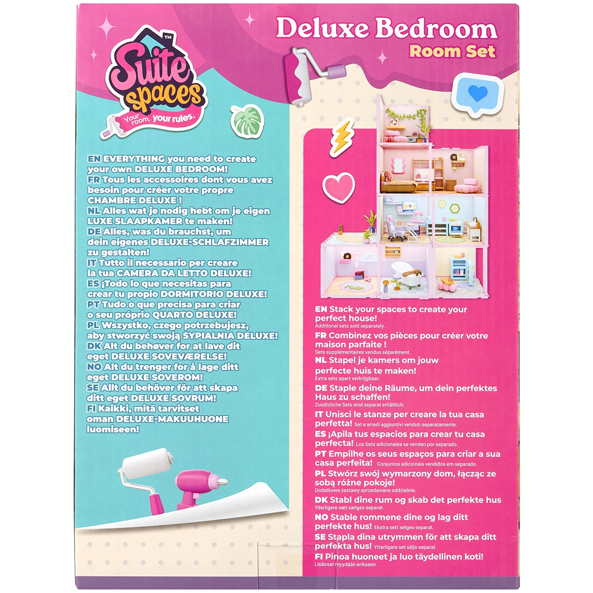 Suite Spaces Deluxe Bedroom Set (12L)