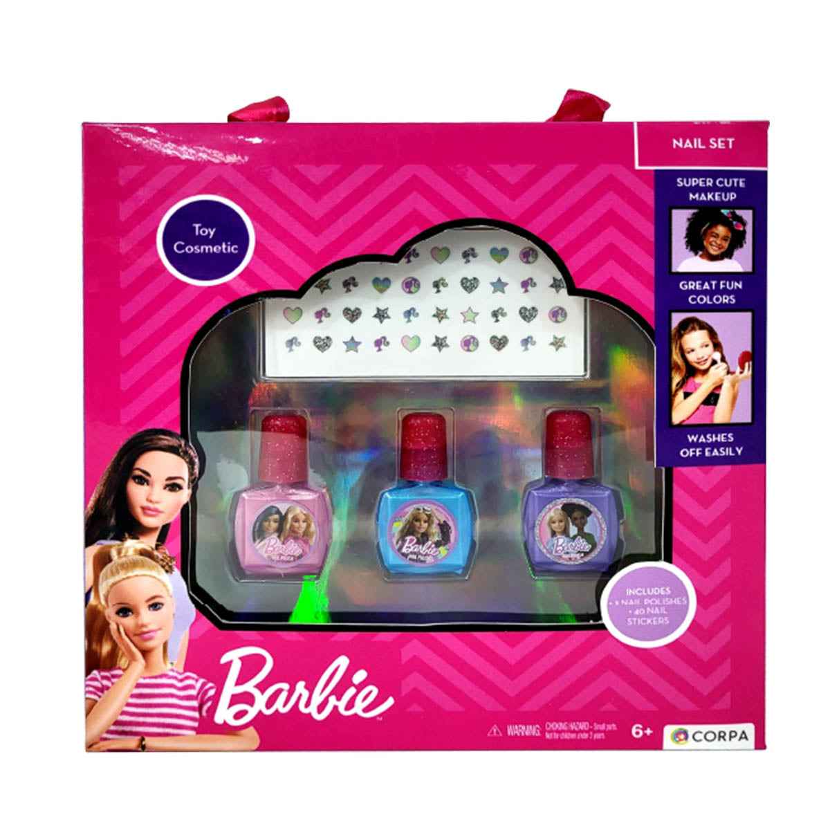 Barbie Nail Set Medium I - Kiddy Zone