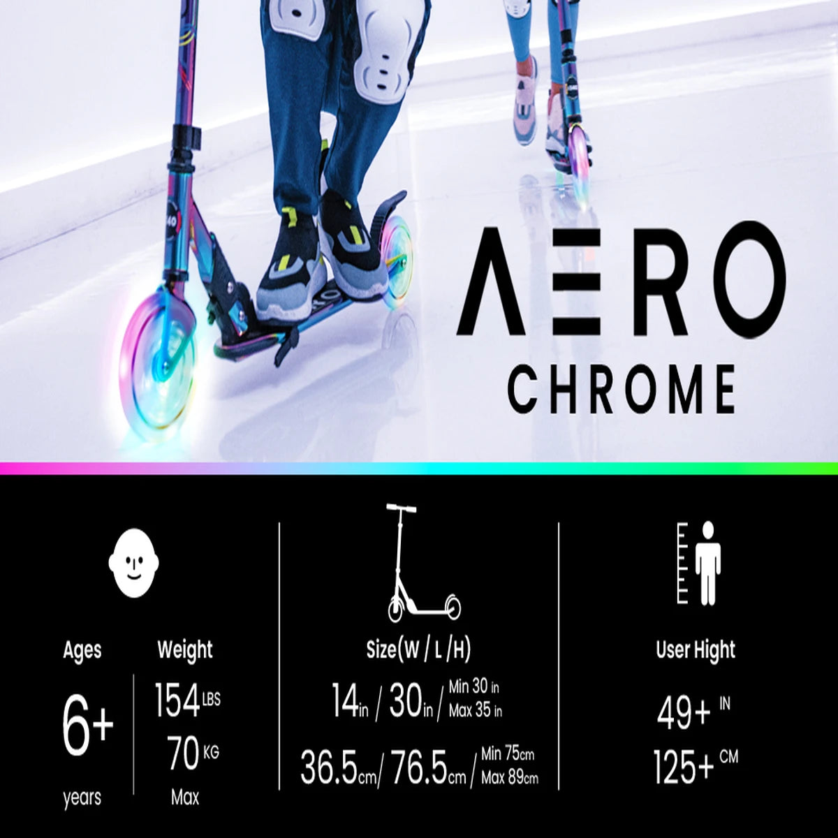 Aero ChromeScooter A140-Neochrome