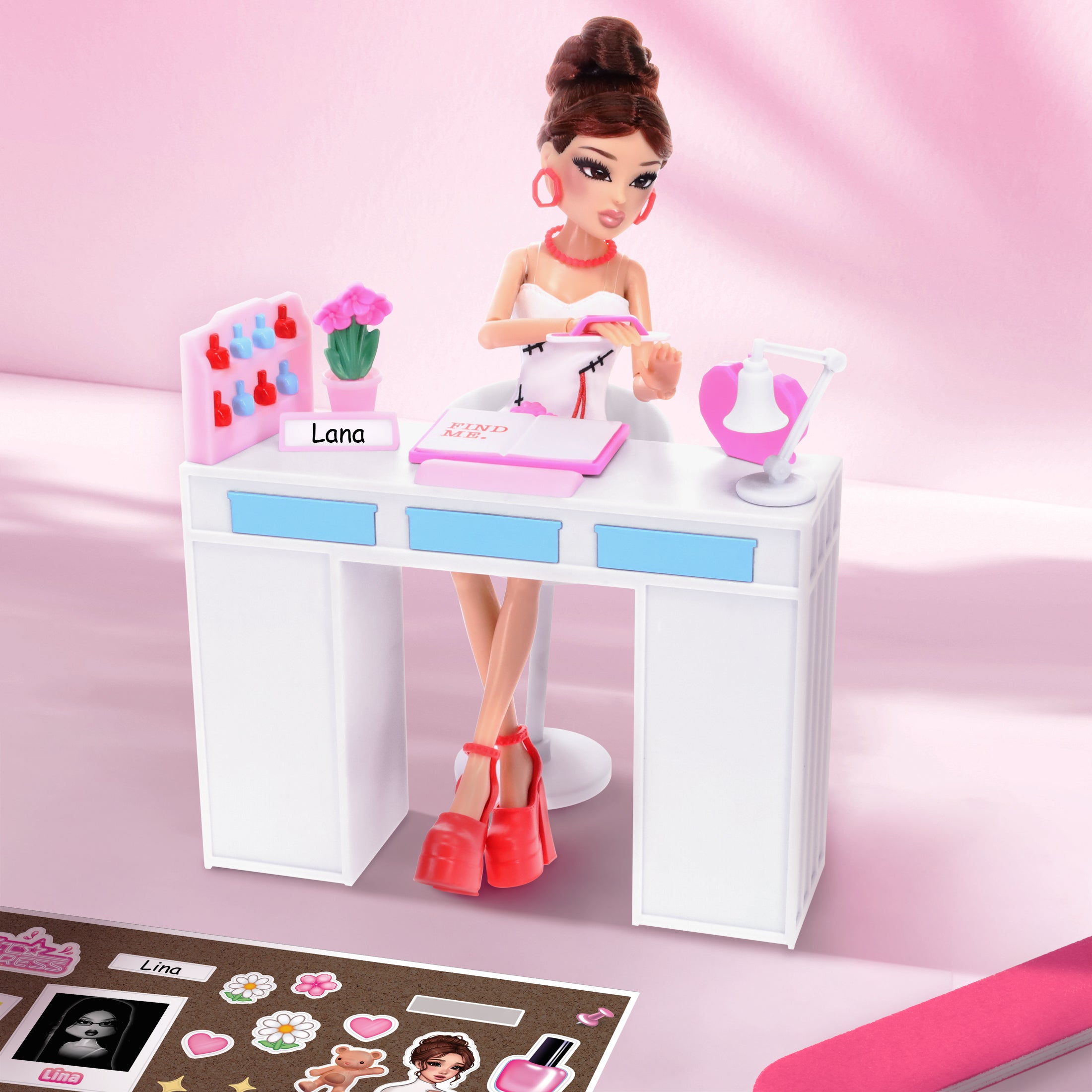DRESS TO IMPRESS - Deluxe Fashion Doll Set - Lana