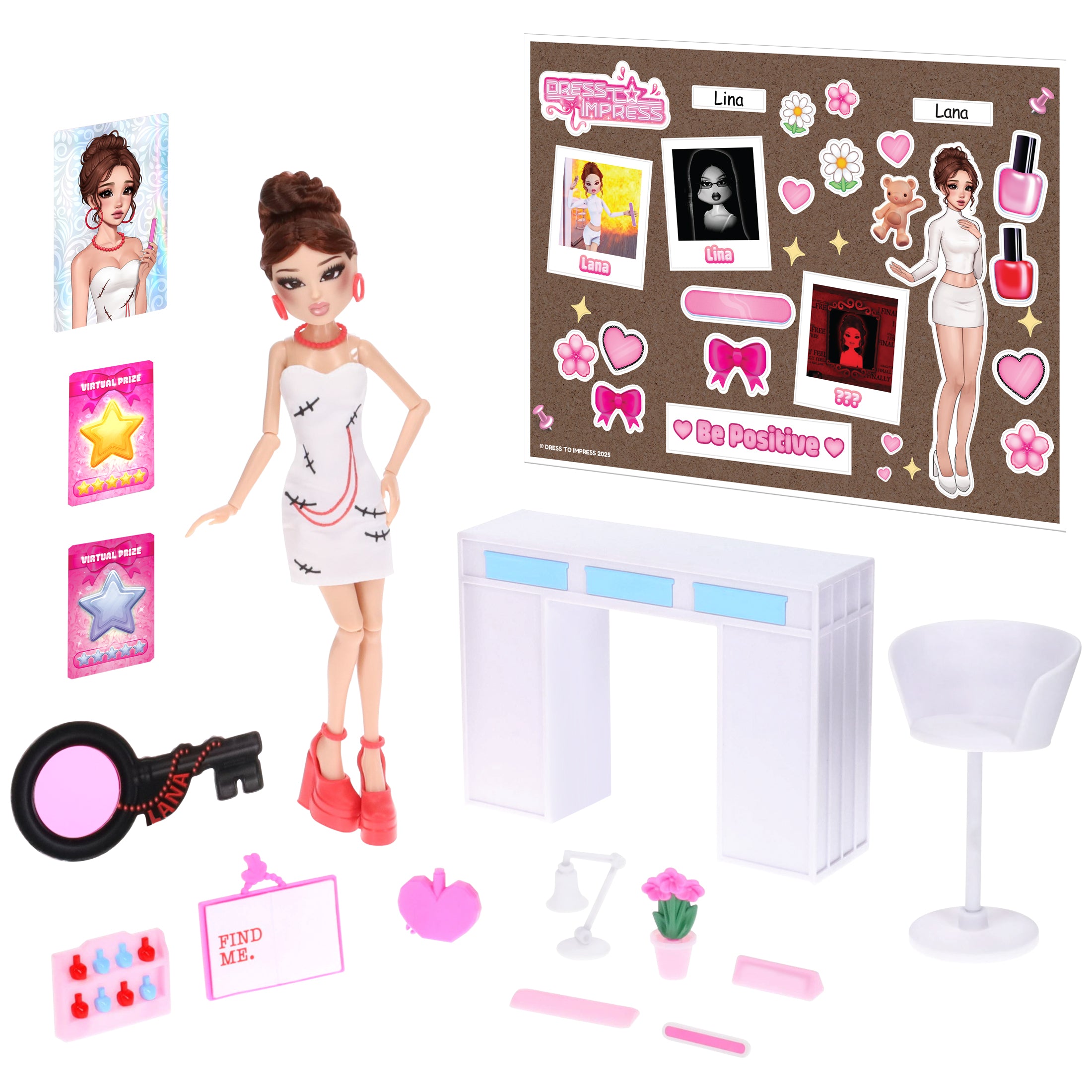 DRESS TO IMPRESS - Deluxe Fashion Doll Set - Lana