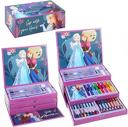 FROZEN 52 PIECES ART SET - Kiddy Zone