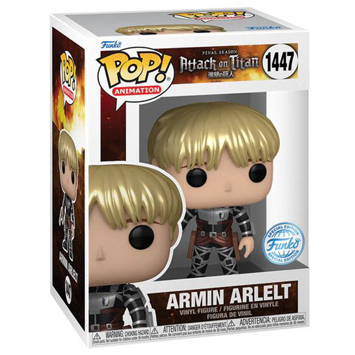 Pop! Animation: Attack on Titan S5 - Armin Arlelt (MT)(Exc) - Kiddy Zone