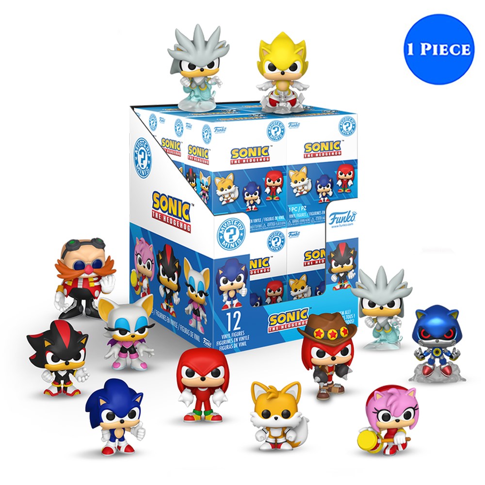 Mystery Mini! Games: Sonic The Hedgehog 12pcs PDQ