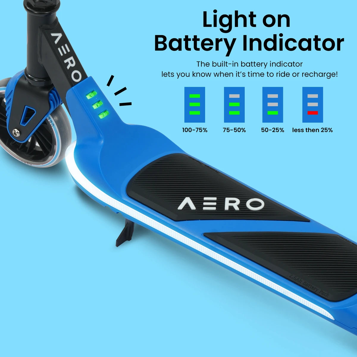 iSporter Kid Electric Scooter G6-Blue