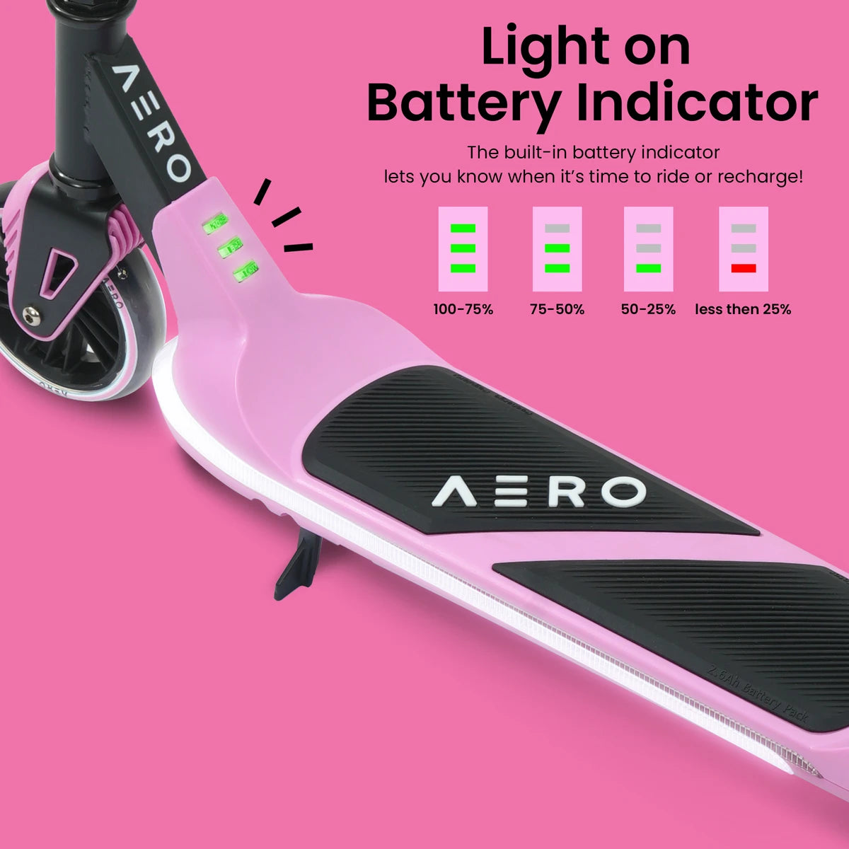 iSporter Kid Electric Scooter G6-Pink