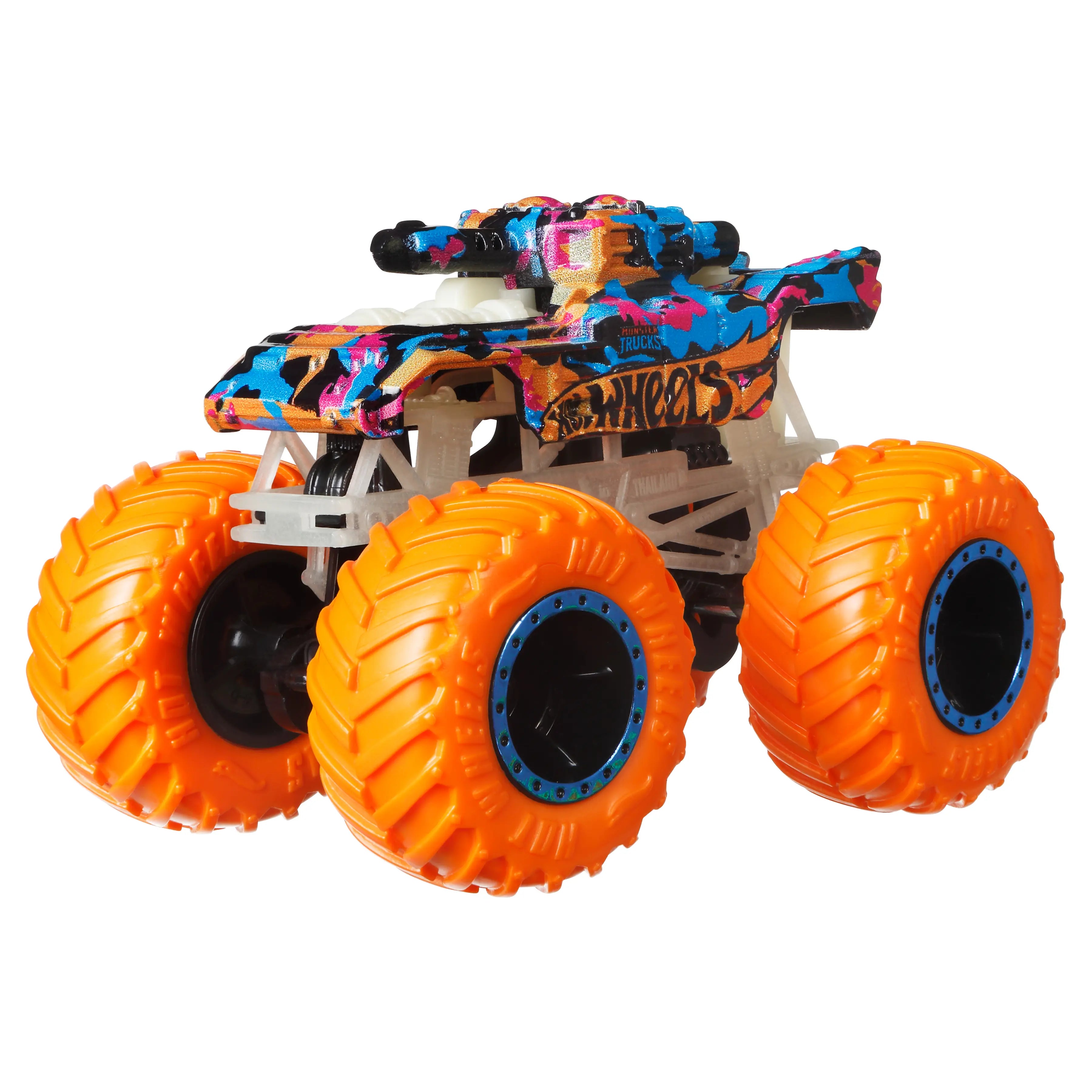 HW MT 1:64 Glow in the Dark Car&Truck Multipck