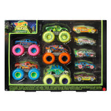 HW MT 1:64 Glow in the Dark Car&Truck Multipck