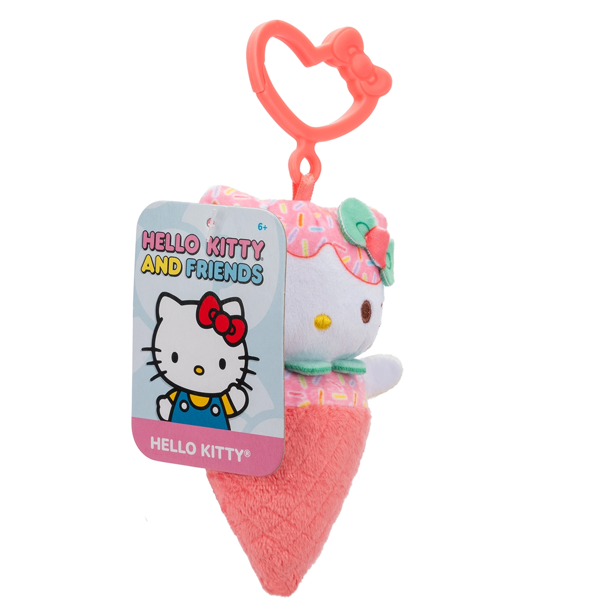 Hello Kitty- Plush Clip  (Hello Kitty)