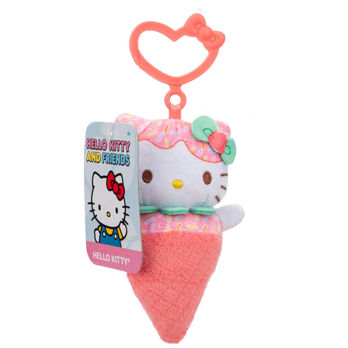 Hello Kitty- Plush Clip  (Hello Kitty)