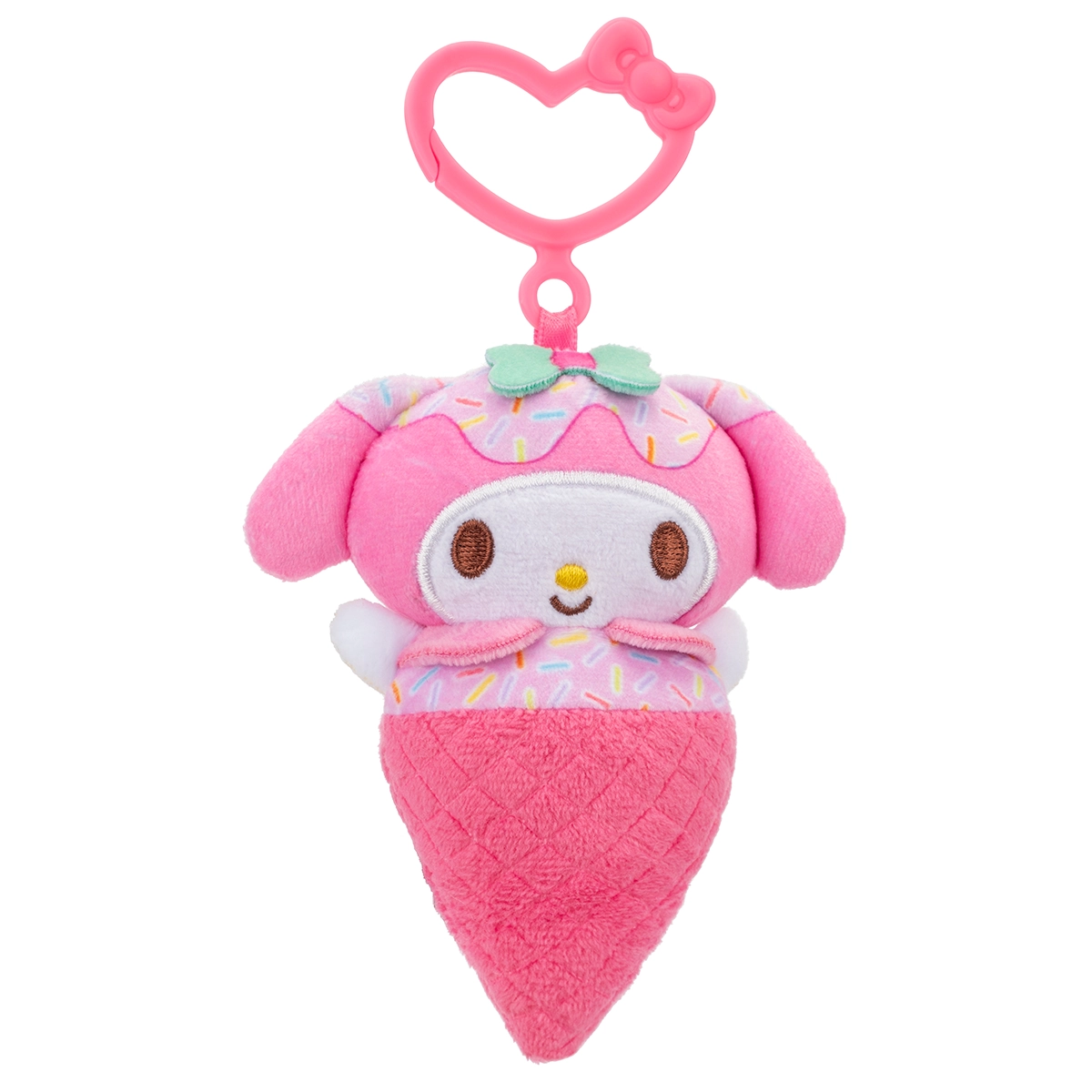 Hello Kitty - Plush Clip  (Ice Cream) (My Melody)