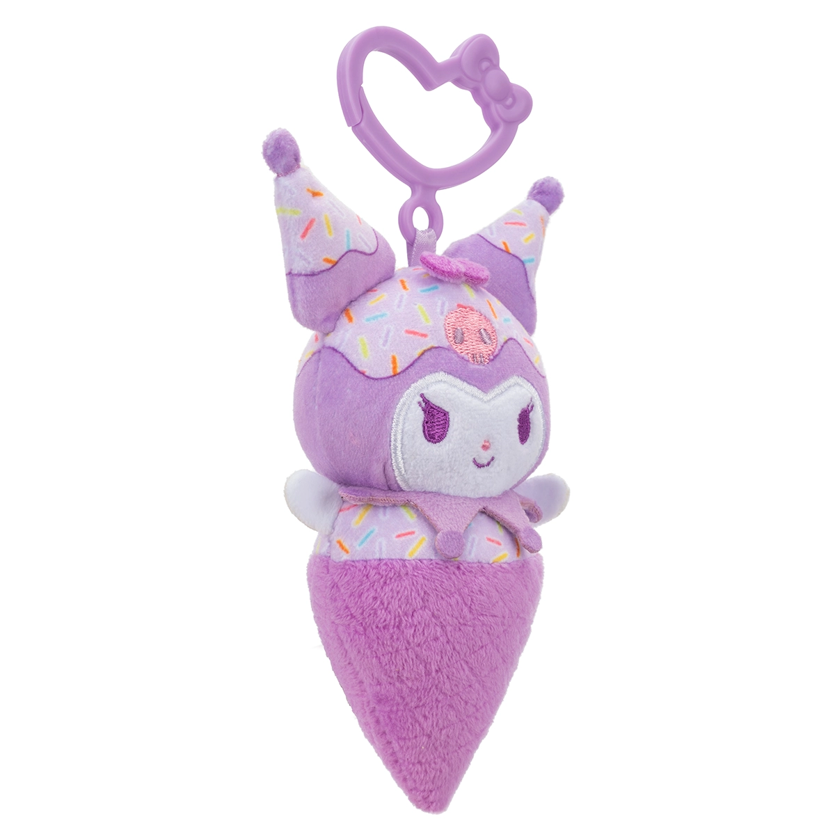 Hello Kitty - Plush Clip(Ice Cream) (Kuromi)