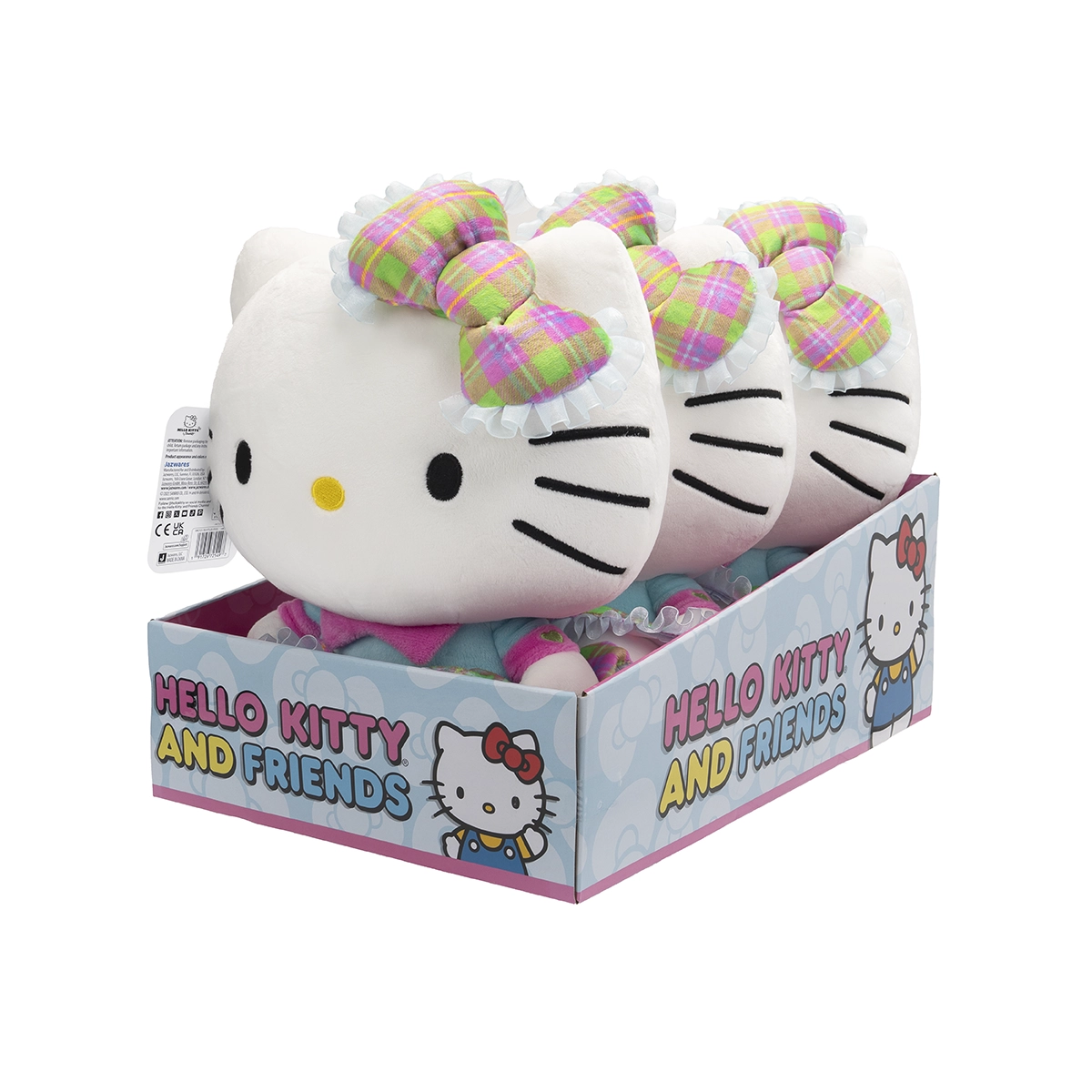Hello Kitty - 12" Plush (Neon)