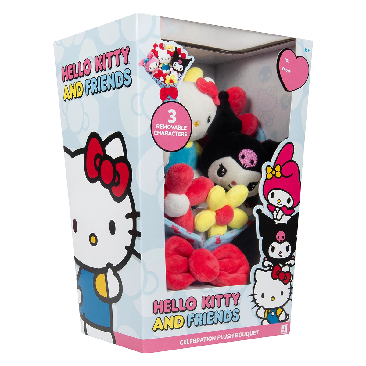 12" Plush Bouquet  (Hello Kitty, Kuromi, My Melody)