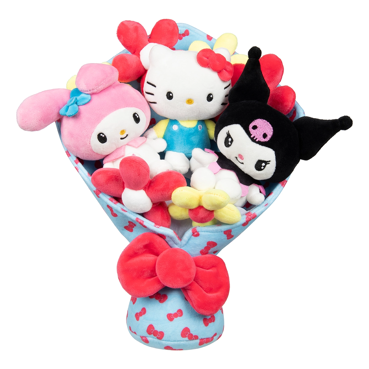 12" Plush Bouquet  (Hello Kitty, Kuromi, My Melody)