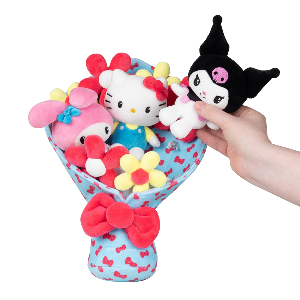 12" Plush Bouquet  (Hello Kitty, Kuromi, My Melody)