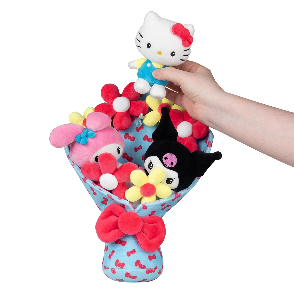 12" Plush Bouquet  (Hello Kitty, Kuromi, My Melody)