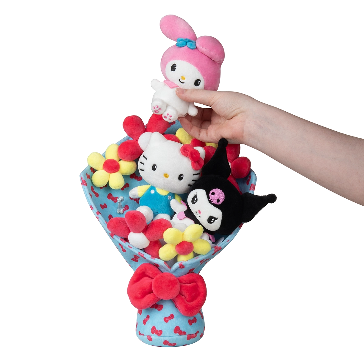 12" Plush Bouquet  (Hello Kitty, Kuromi, My Melody)