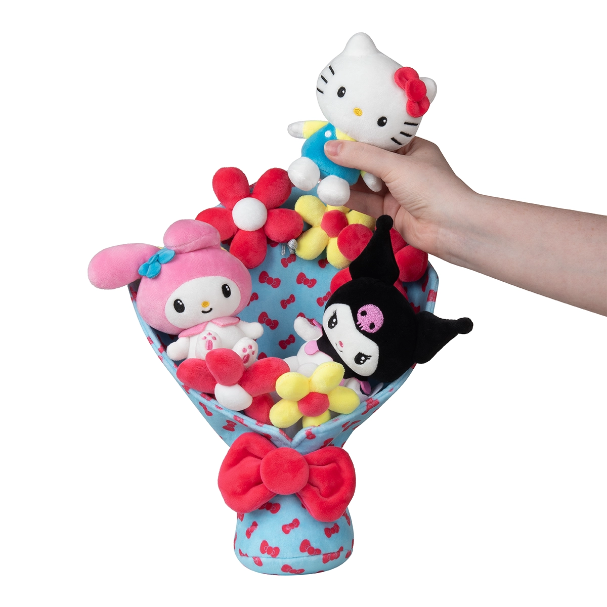 12" Plush Bouquet  (Hello Kitty, Kuromi, My Melody)
