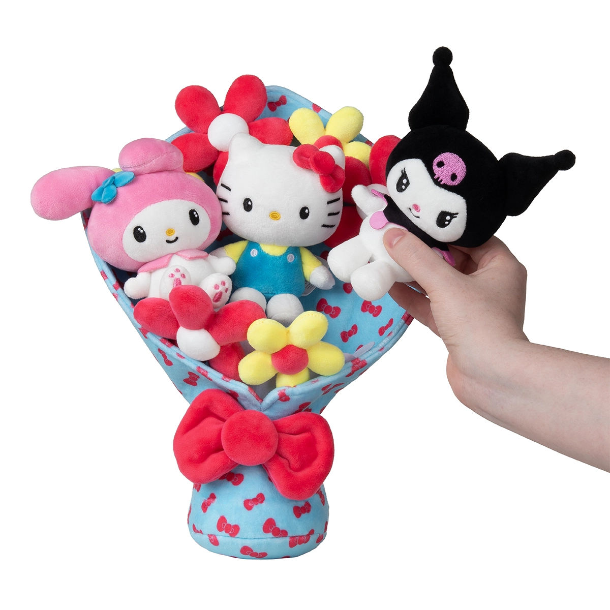 12" Plush Bouquet  (Hello Kitty, Kuromi, My Melody)