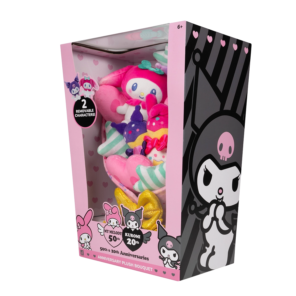 12" Plush Bouquet My Melody and Kuromi