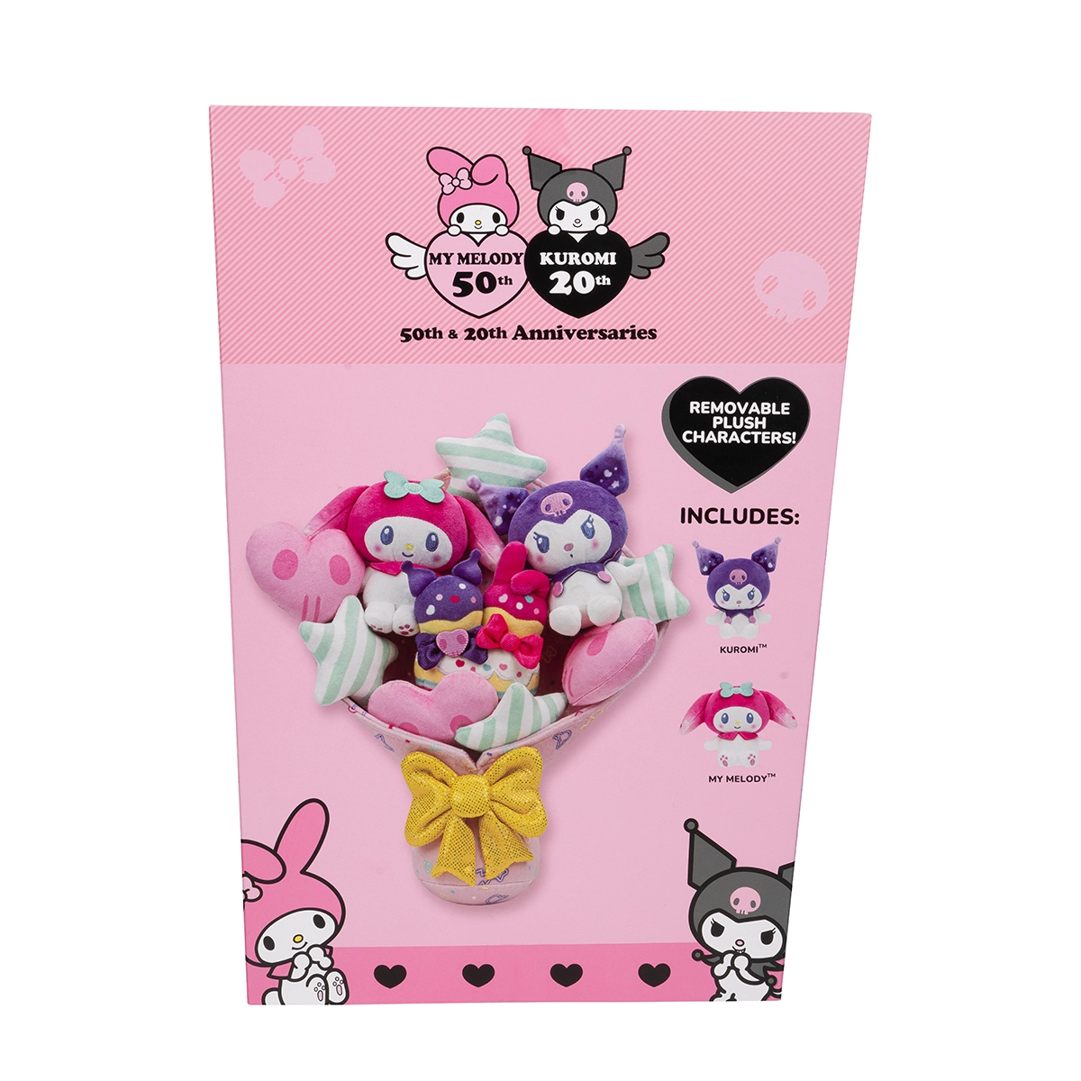 12" Plush Bouquet My Melody and Kuromi