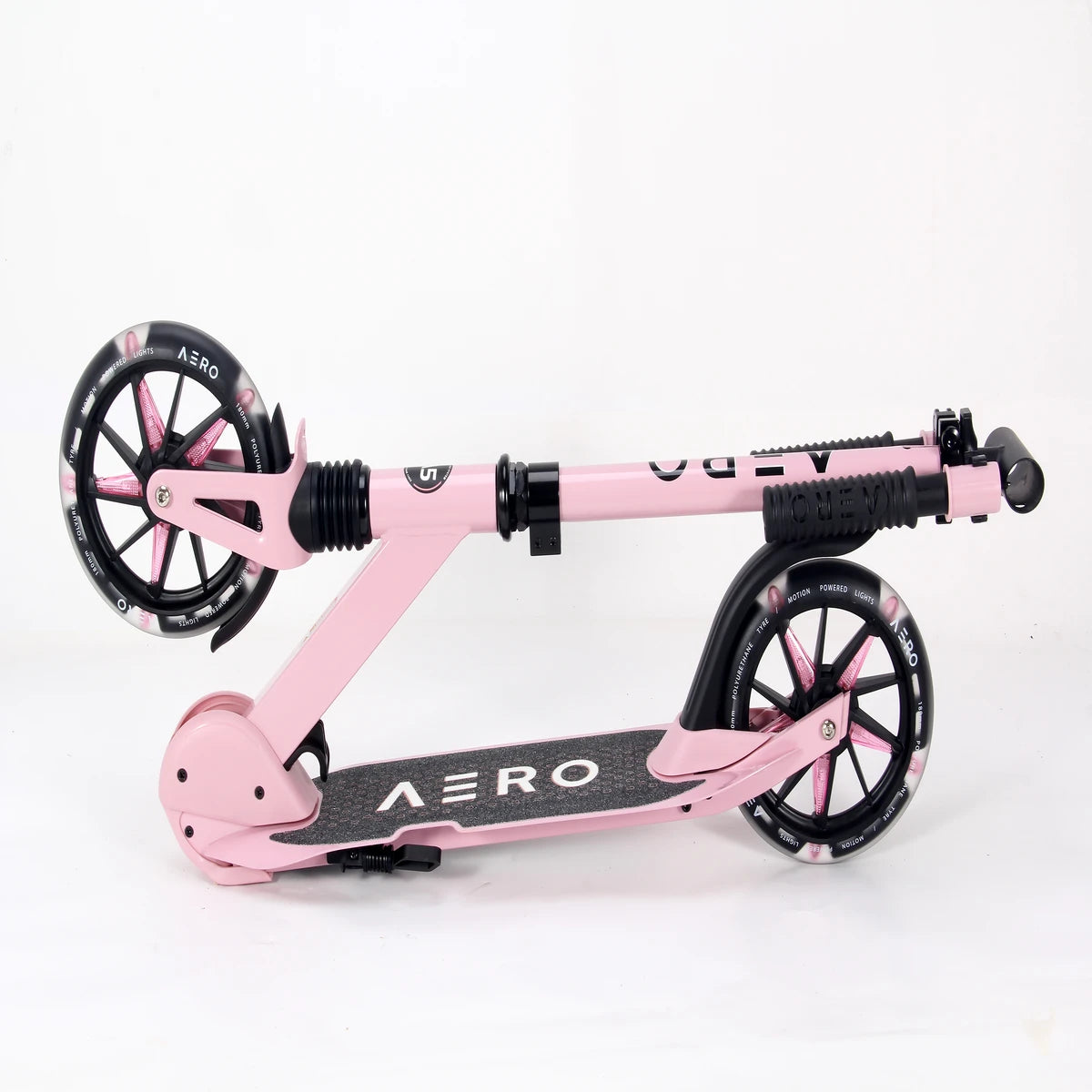 Aero Scooter with big light up wheels A5-Pink