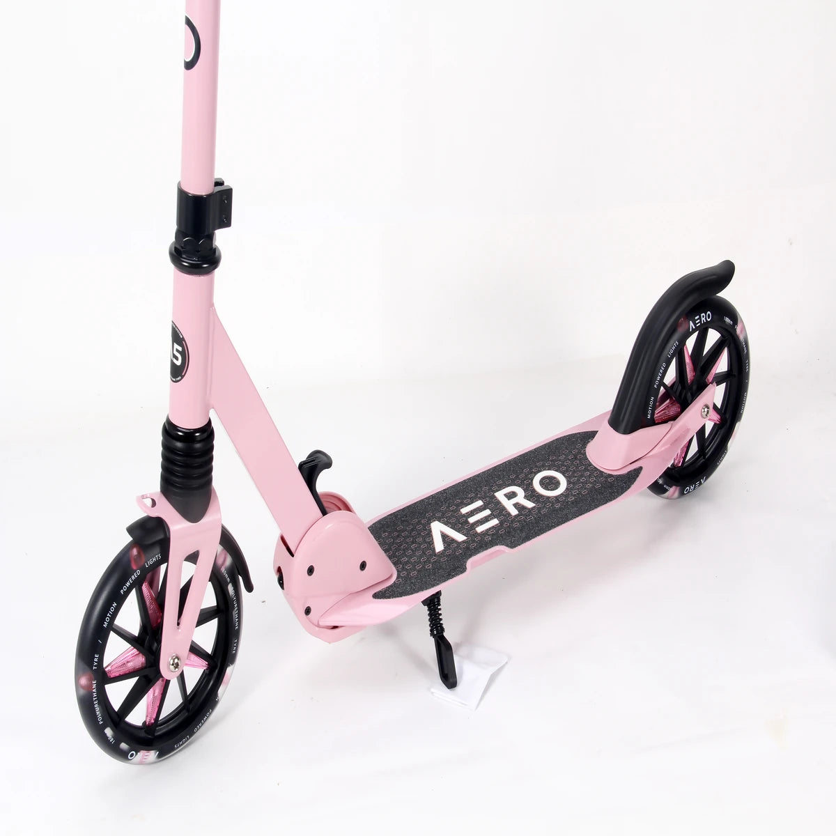 Aero Scooter with big light up wheels A5-Pink