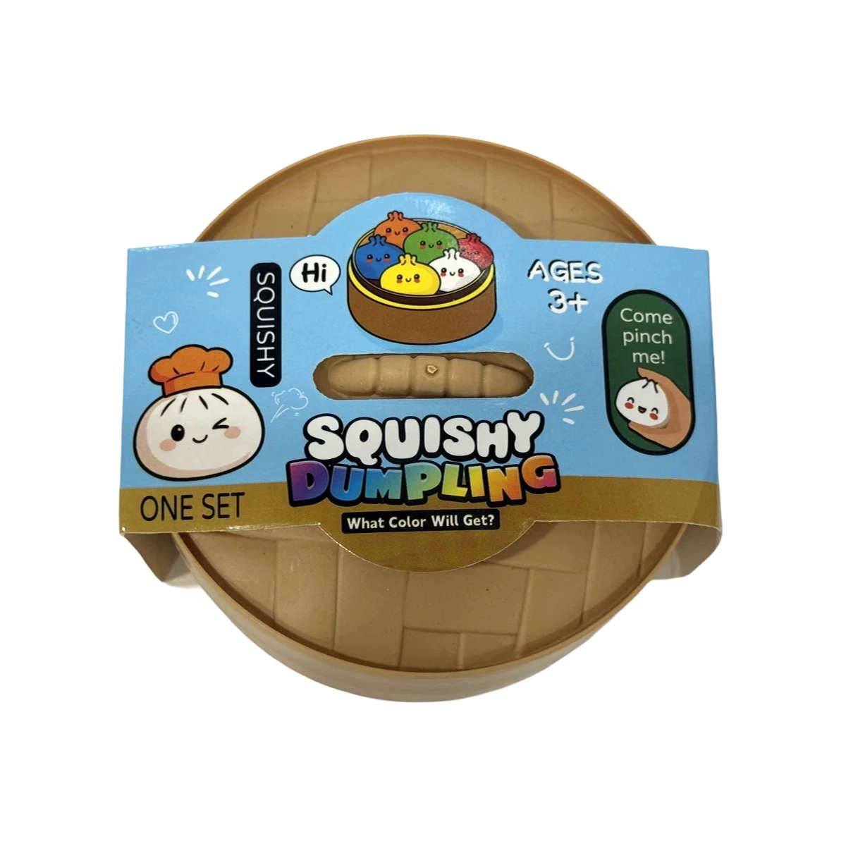 Squeezy Dumplings Spray-Painted Buns