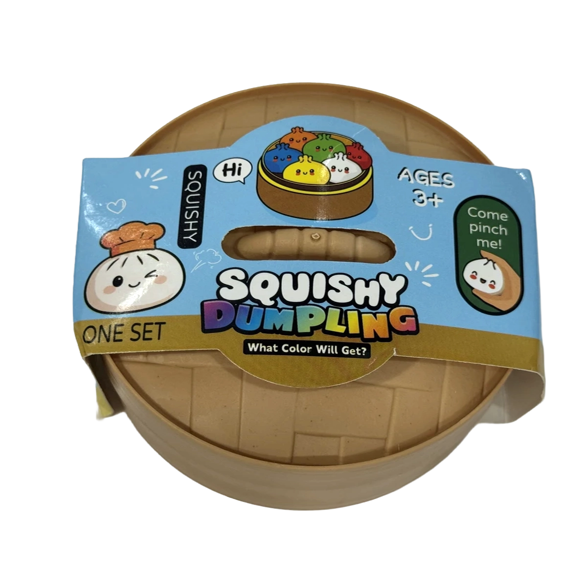 Squeezy Dumplings Multi Coloured Buns