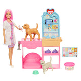 Barbie Fast Cast Pet Vet Clinic Playset  doll