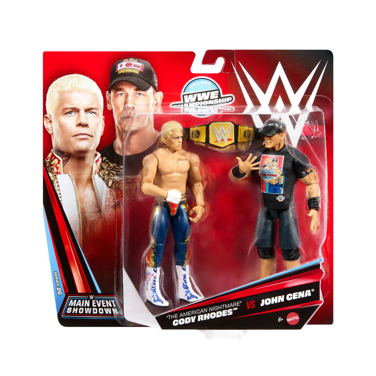 WWE Core John Cena vs Cody Rhodes