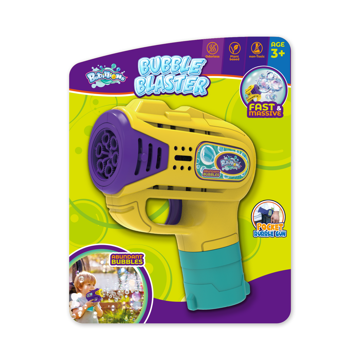 BUBBLE GUN 3YRS+