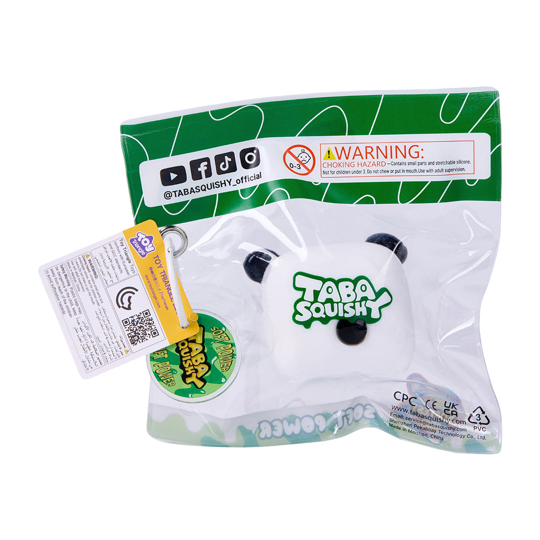 Taba Squishy White Panda Cube