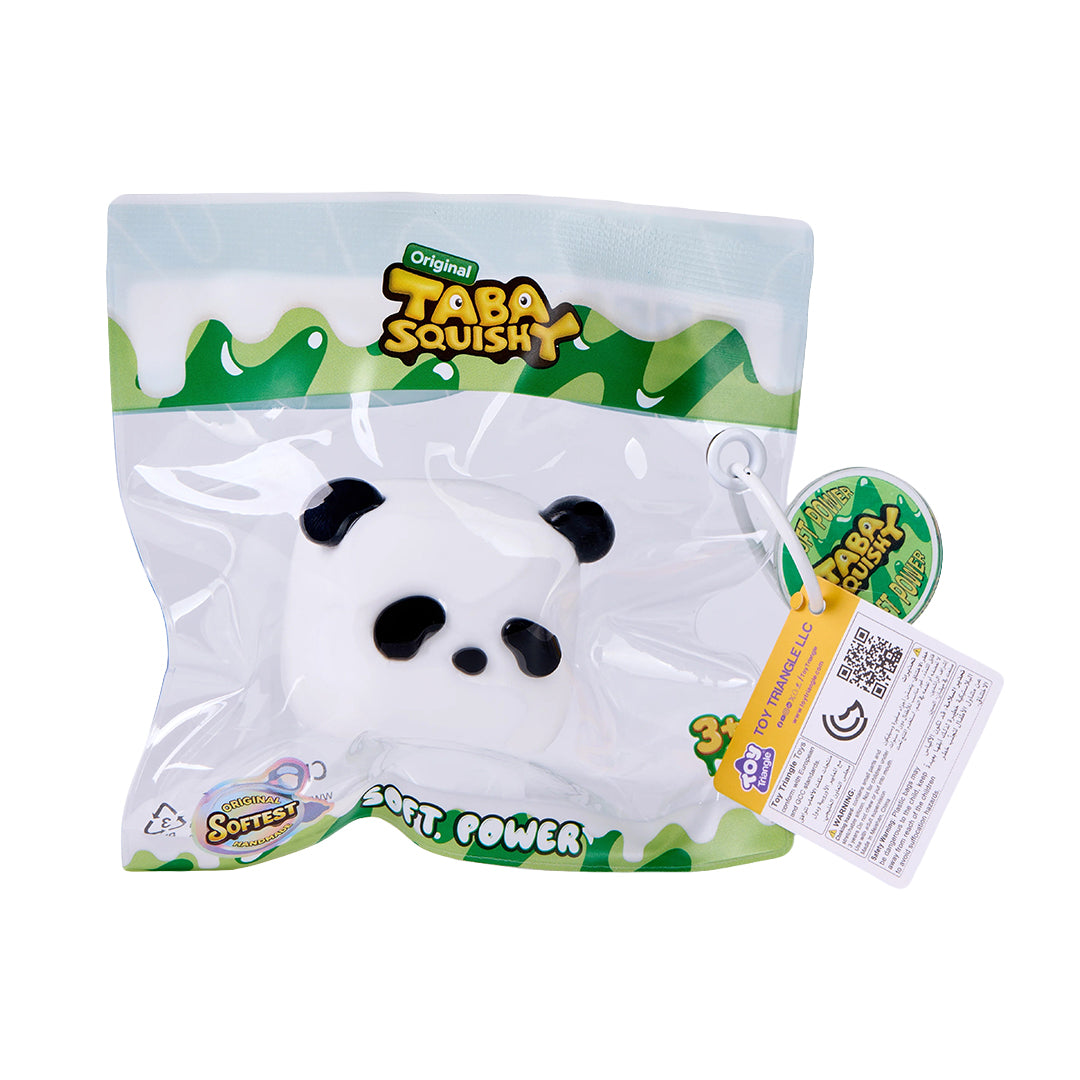 Taba Squishy White Panda Cube