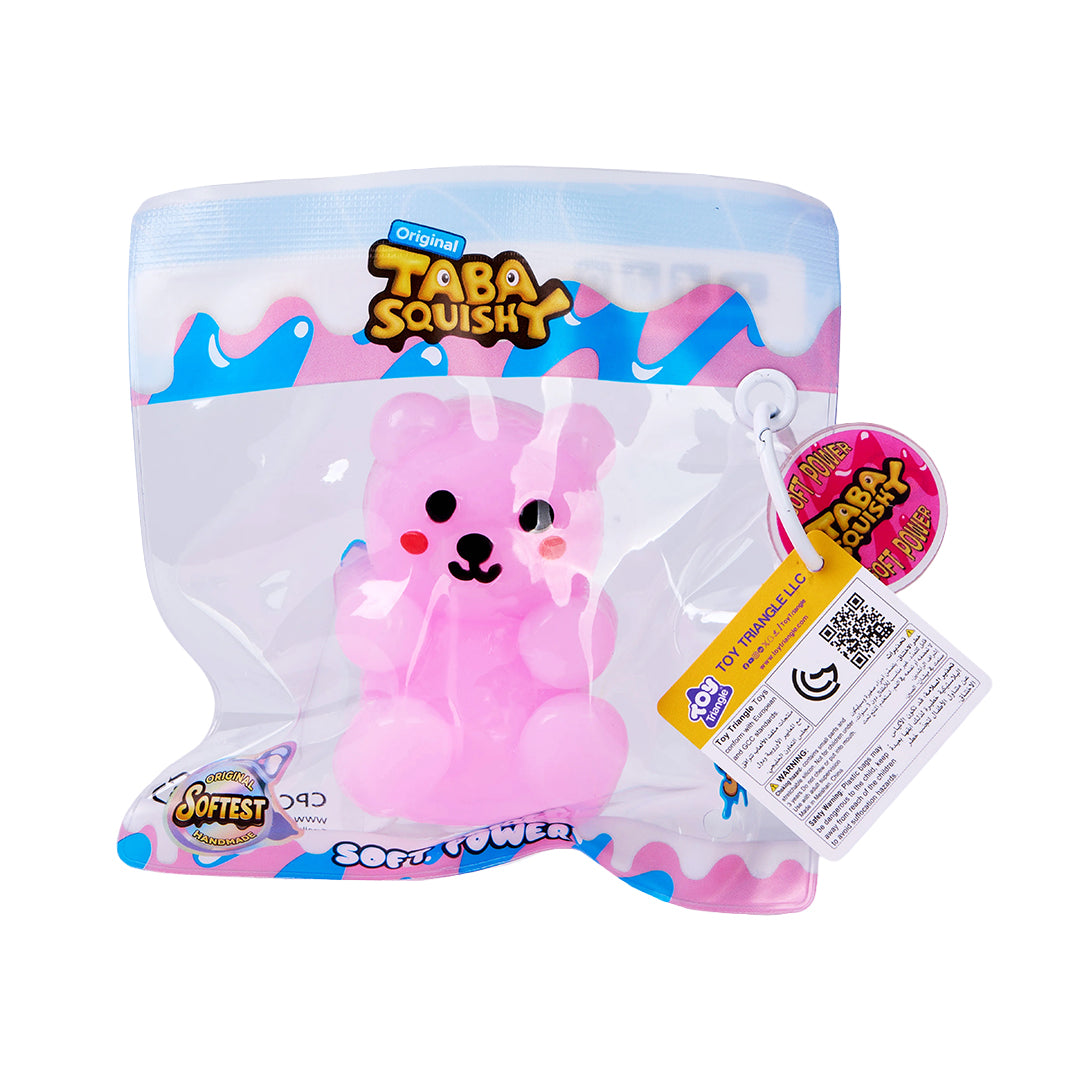 Taba Squishy Pink Candy Bear