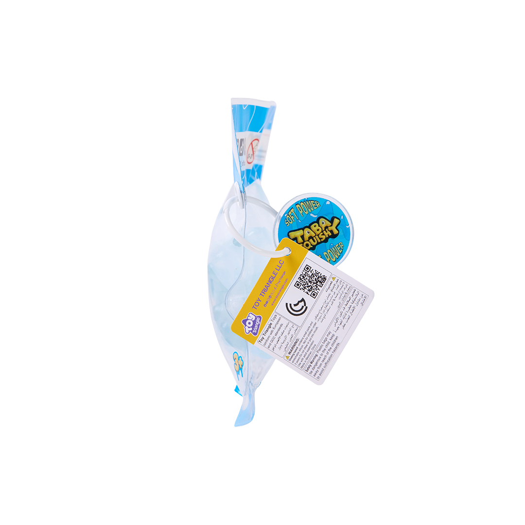 Taba Squishy Transparent Blue Starfish