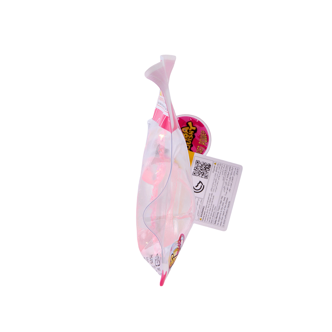 Taba Squishy Transparent Pink Turtle