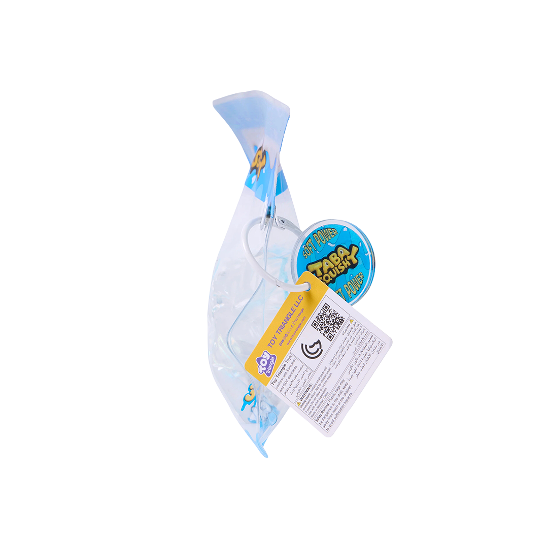 Taba Squishy Transparent Blue Ice Cube