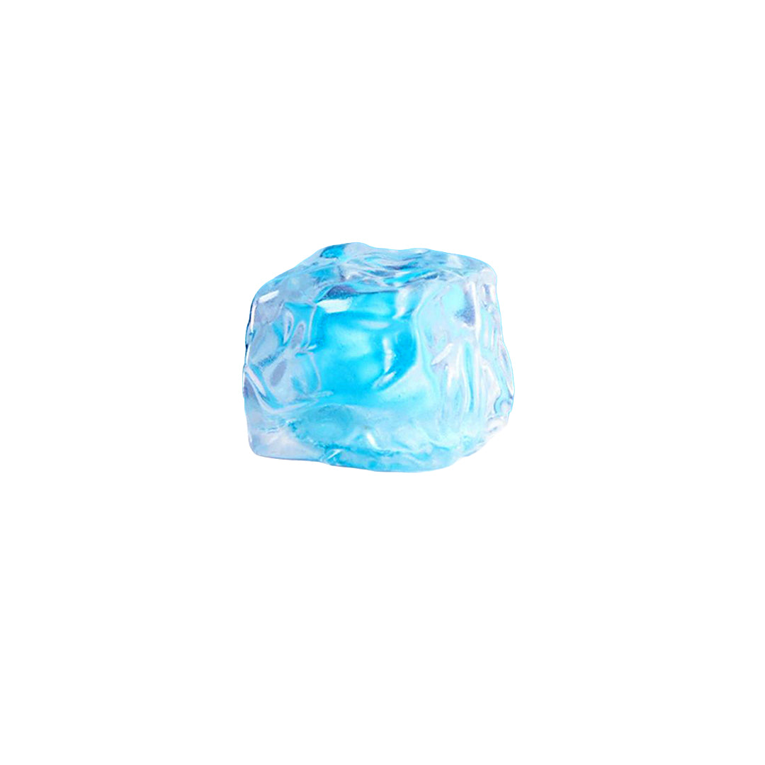 Taba Squishy Transparent Blue Ice Cube