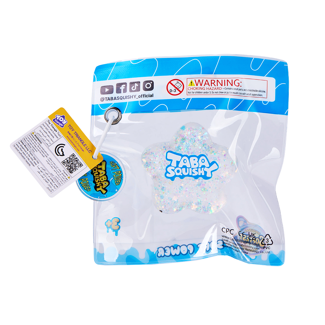 Taba Squishy Clear Star