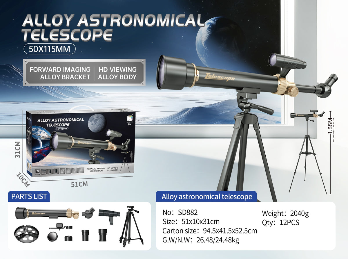 ALLOY ASTRONOMICAL TELESCOPE 8YRS+