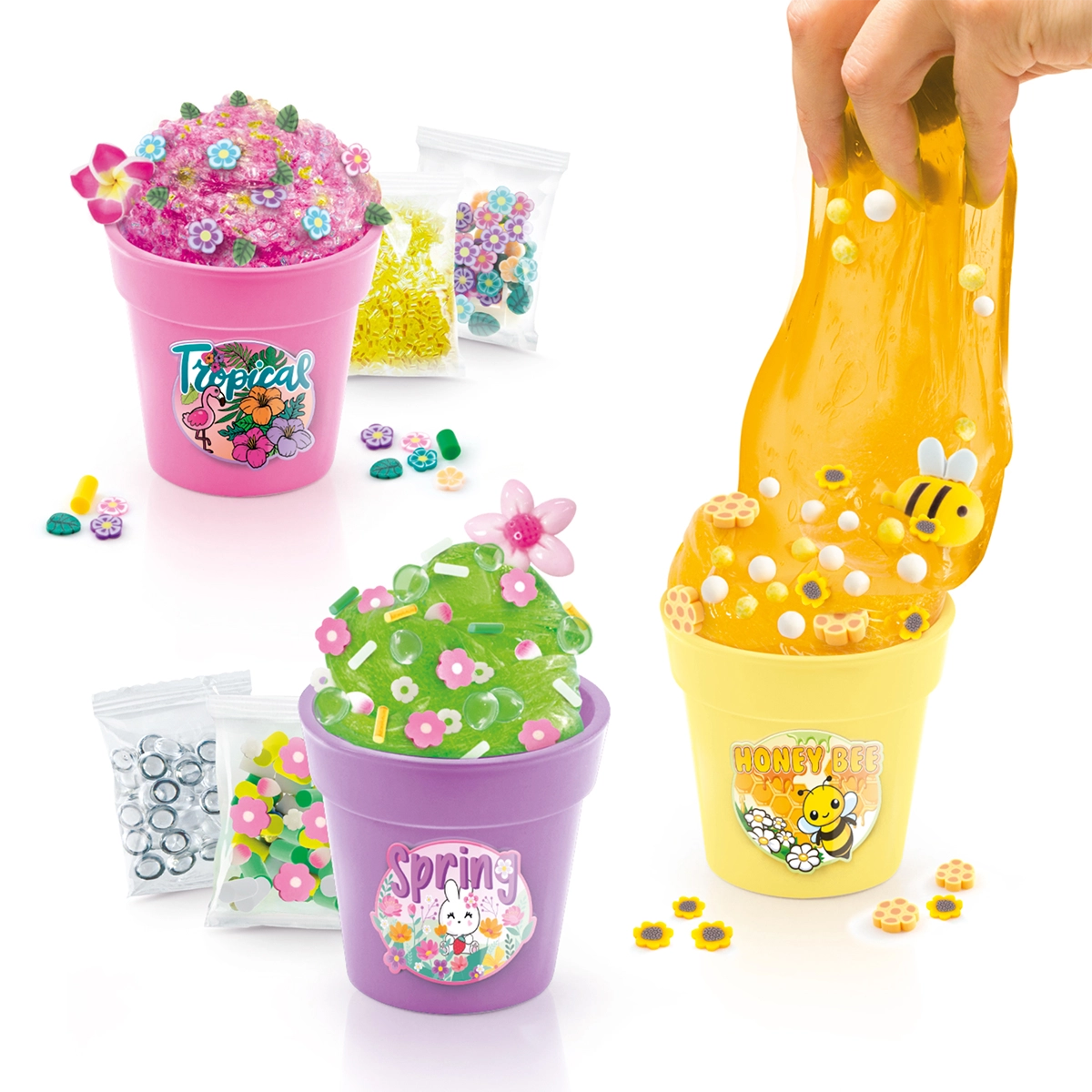 Slime flower 3 pack