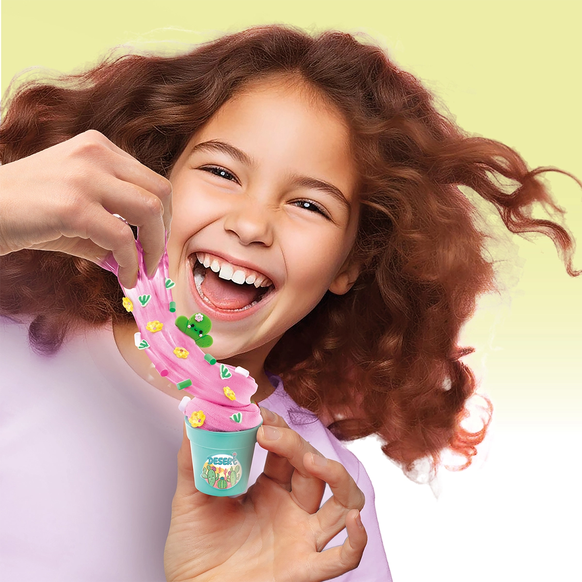 Slime flower mini garden