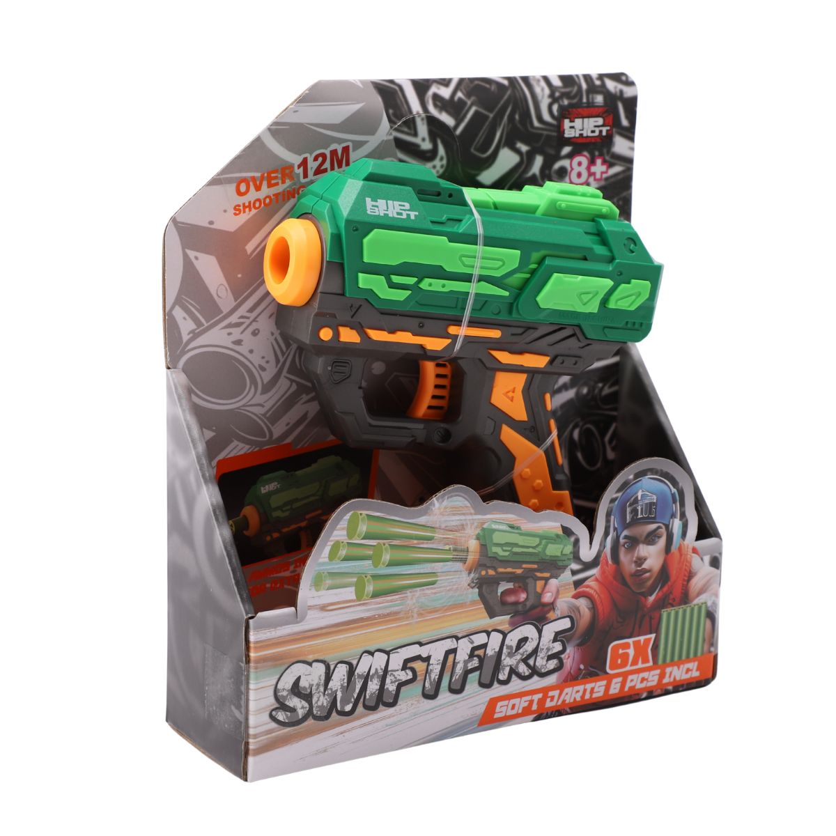 Hip Shot Swiftfire (w/ x6 Darts) - Kiddy Zone